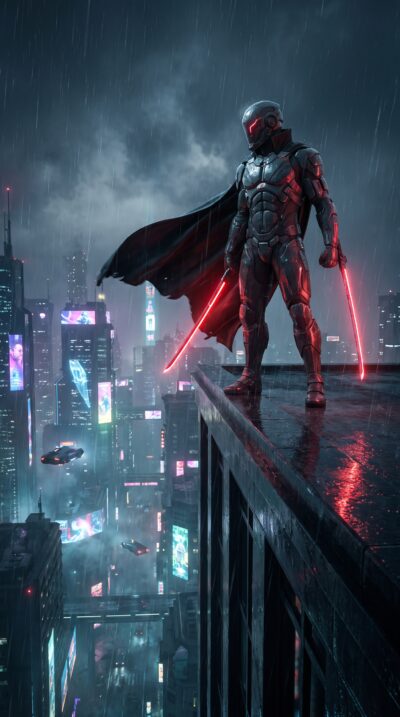 Cyber Assassin Wallpaper